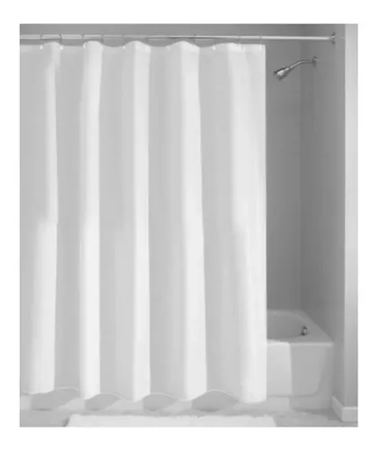 CORTINA PARA BAÑO 50 MIC BLANCA
